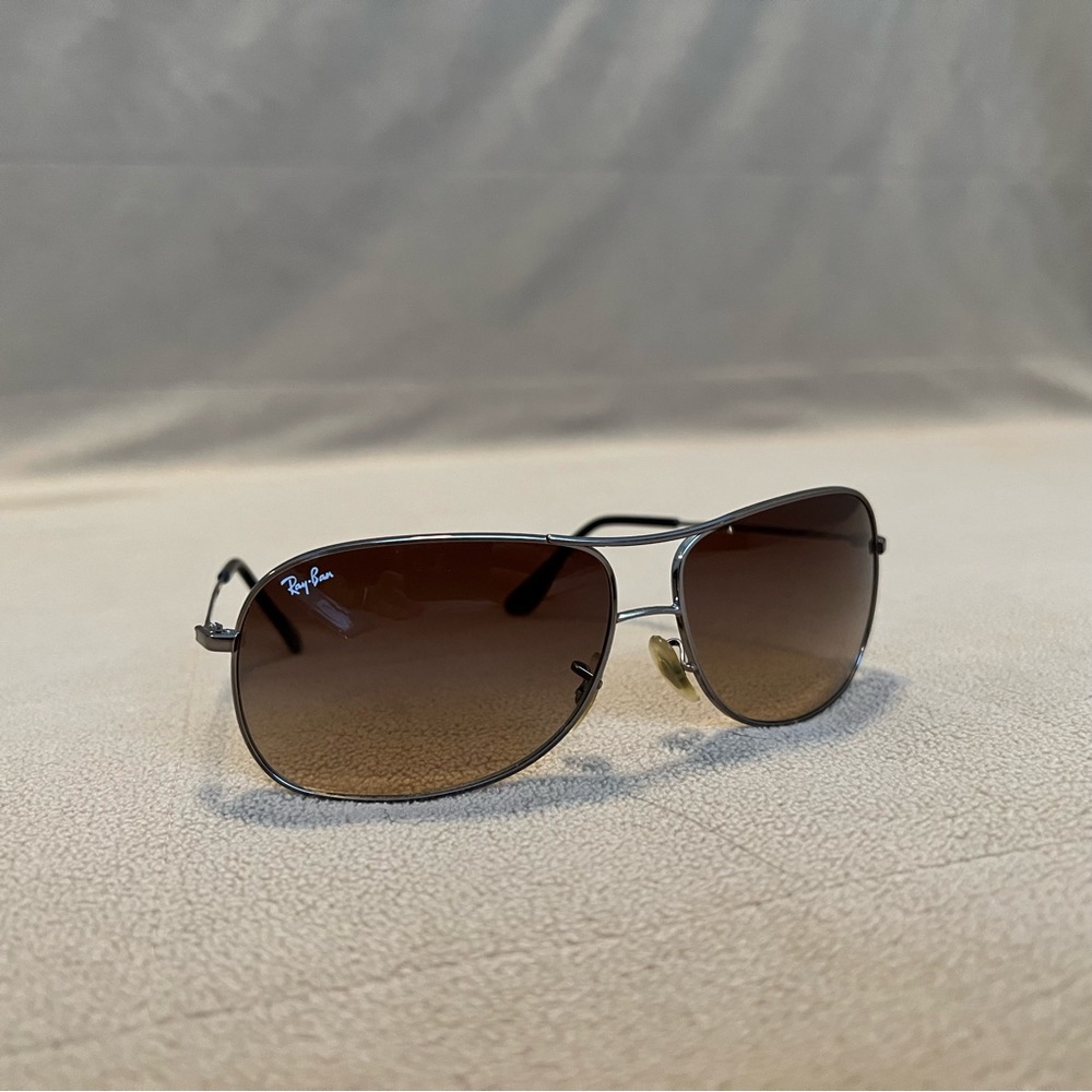Ray-Ban Rb3267 Brown Gradient Silver Frames - image 2
